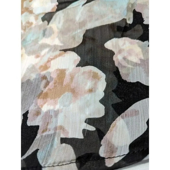 INC International Concepts Blossom-Print Belted Kimono in Neutral O/S (MSRP $49) - Picture 5 of 6